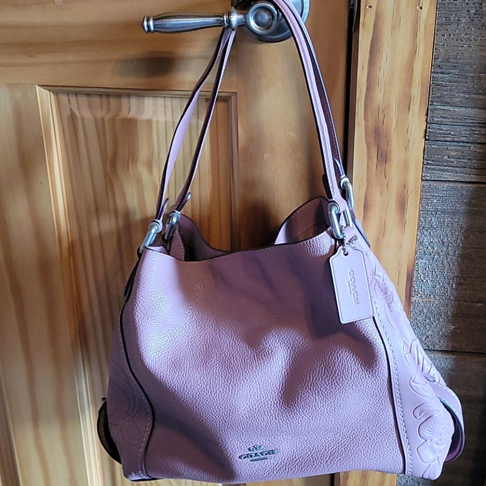 Coach leather purse